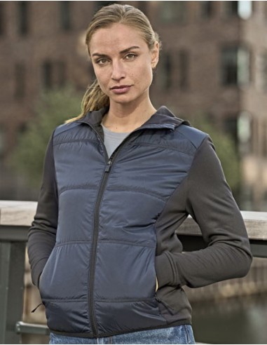 TEE-9113-Womens Hybrid-Stretch Hooded Jacket